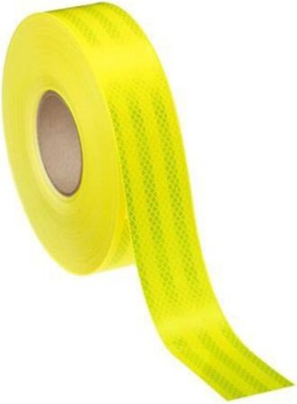 ROULEAU BANDE RETRO 3M JAUNE CITRON