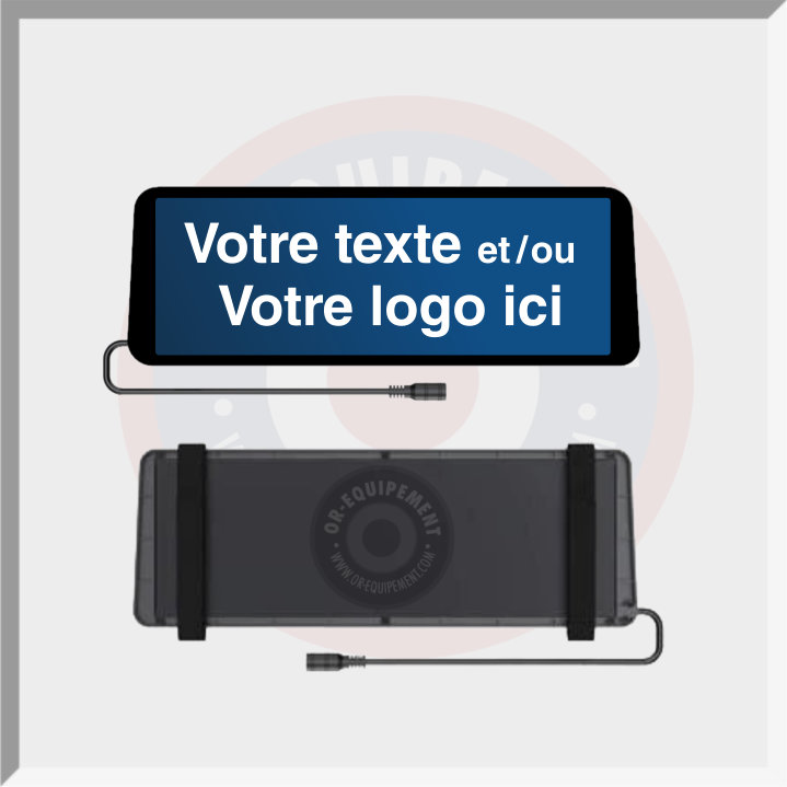 CLIP PARE SOLEIL LUMINEUX PERSONNALISABLE