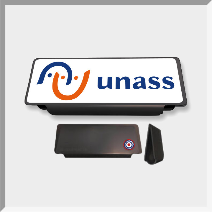 CLIP PARE-SOLEIL RETRO-REFLECHISSANT UNASS