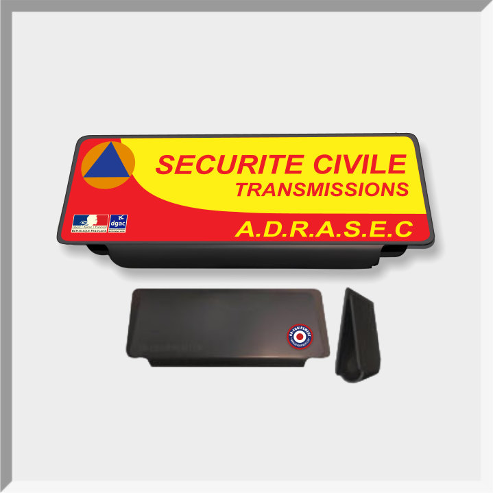 CLIP RETRO-REFLECHISSANT ADRASEC