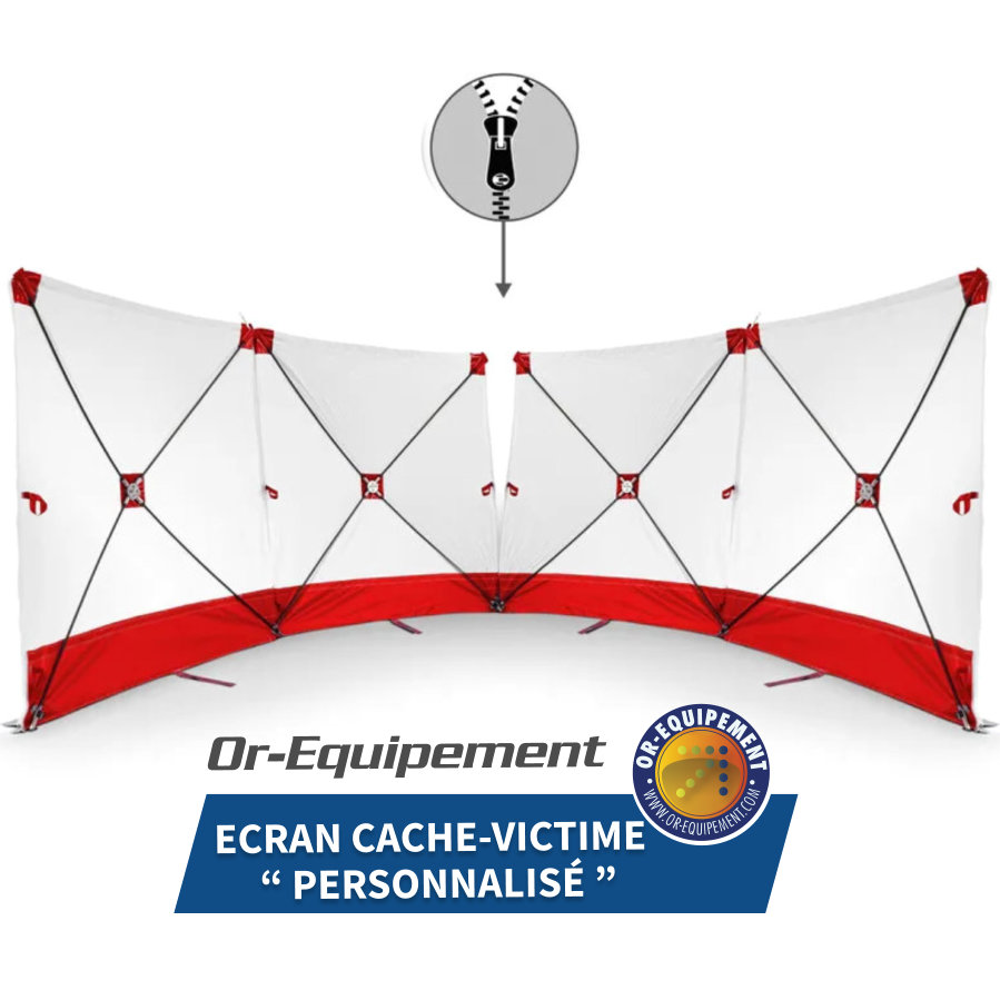 montage ecran cache victime