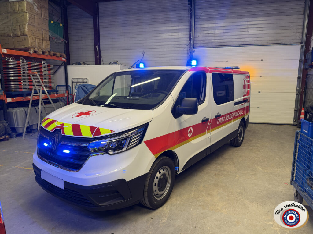 Croix-Rouge française de Bondy – Renault Trafic – Vue de présentation