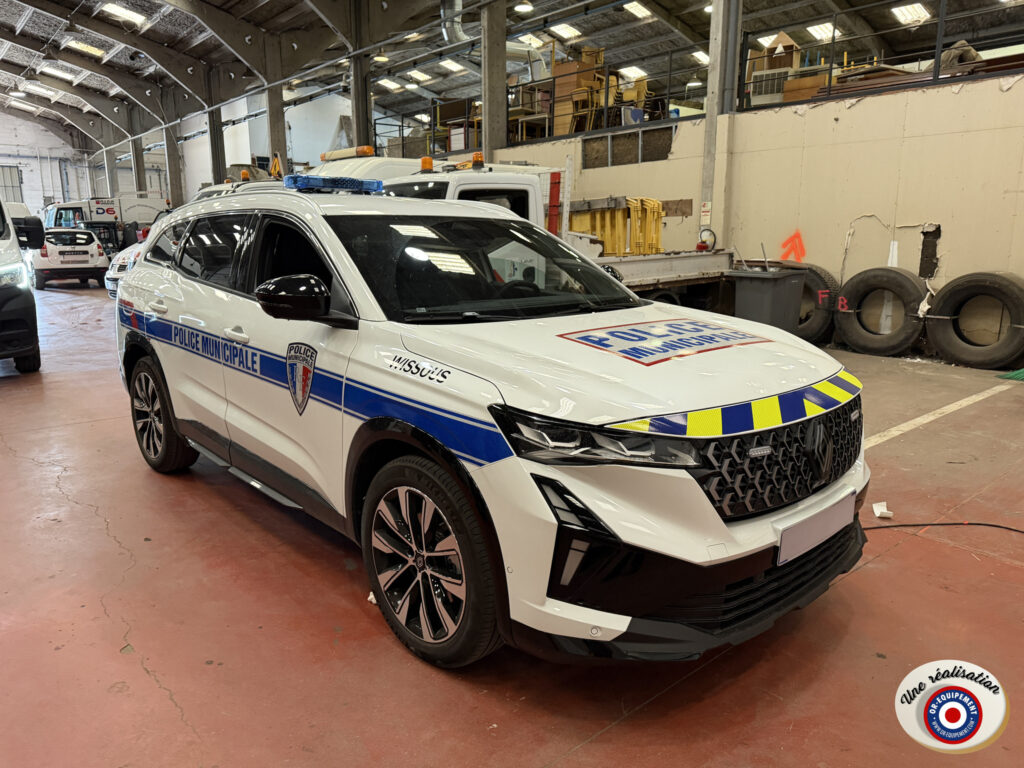 Police municipale de Wissous – Renault Espace – Vue de présentation