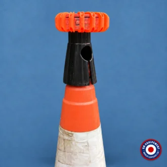 Support de balise magnétique pour cône de signalisation
