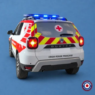 Marquage SUV Croix-Rouge Française