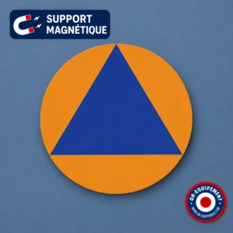 LOGO MAGNETIQUE SECURITE CIVILE 300mm