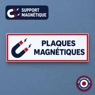 Plaques magnétiques