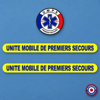 KIT MARQUAGE VELO UNITE MOBILE DE PREMIERS SECOURS